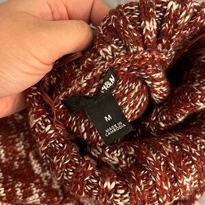 H&M Marled Knit Turtleneck Sweater - Medium size